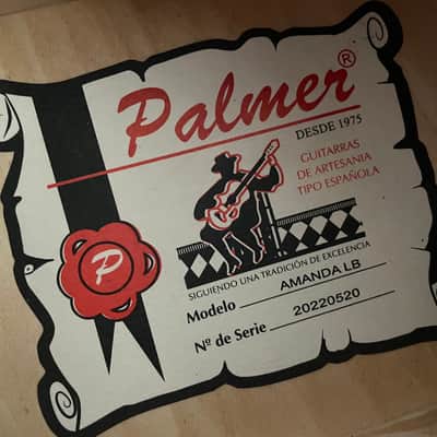 Palmer Amanda-lb 3/4 size classical acoustic guitar image 8