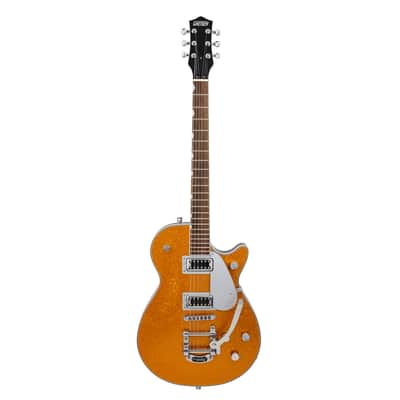 Gretsch G5230T Electromatic Sparkle Jet FT Single-Cut w/ Bigsby - Gold Sparkle image 2