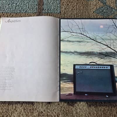 Vintage 1966 Gibson Full-Line Full-Color Catalog! Rare, Original Case Candy, Paperwork! image 11