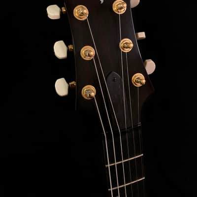 Holzknecht Guitars Harlan, Birdseye Maple Top, Boutique, Custom Shop Chambered Double Cut, Benedetto image 11