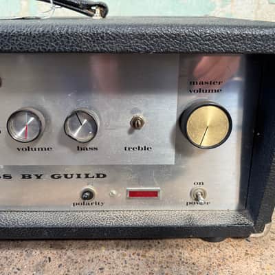 Guild Thunderbass Head 1960s - Black image 4