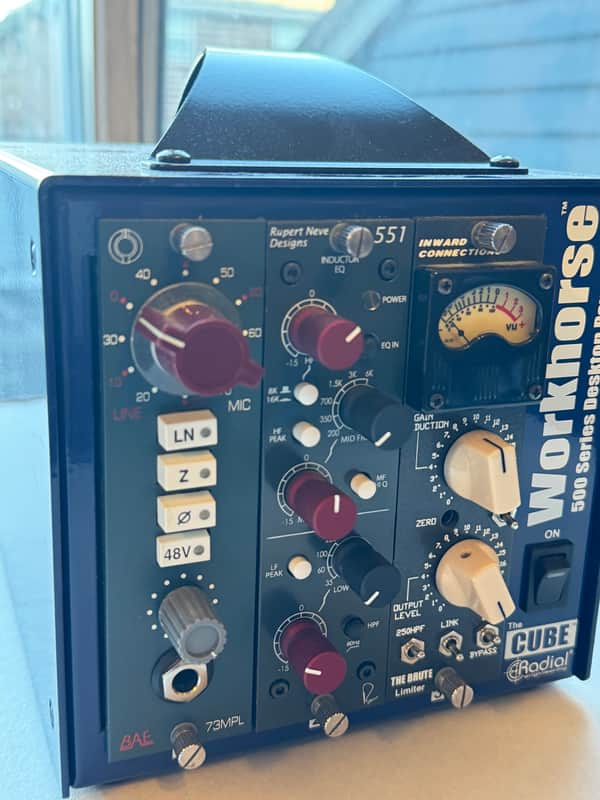Rupert Neve Designs 551 500 Series Inductor EQ Module 2014 - Present - Shelford Blue image 1