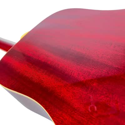 2010 Epiphone Hummingbird HS - Cherry Sunburst image 20
