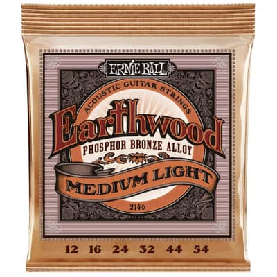 ERNIE BALL 2146 Acoustic Slinky Regular 012-054 Phosphor Bronze Saiten für Westerngitarre image 1
