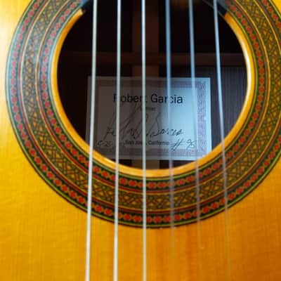 2012 Robert Garcia Concert Classical Guitar #95 image 2