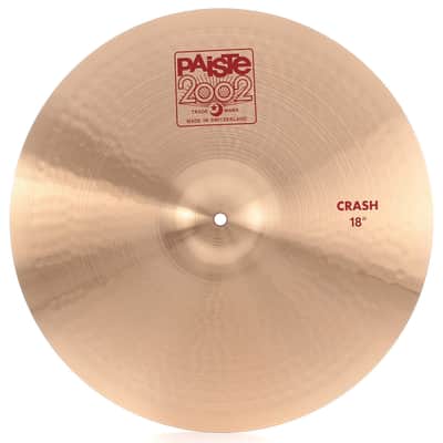 Paiste 2002 18” Crash Cymbal image 1