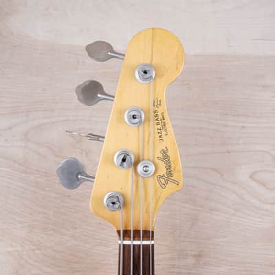 Fender JB-62 Jazz Bass Reissue CIJ 1997 US Gun Metal Blue Japan w/ Bag image 21