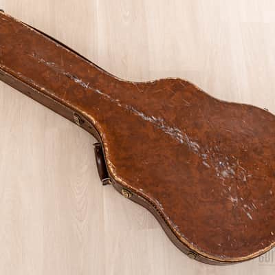 1969 Gibson Super 400 CES Vintage Archtop Electric Guitar Natural w/ T Tops & 1950s Lifton Case image 23