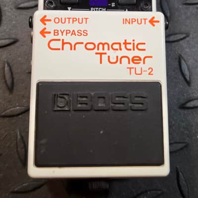 Boss TU-2 Chromatic Tuner 1998 - 2009 - White Tuning Pedal image 2