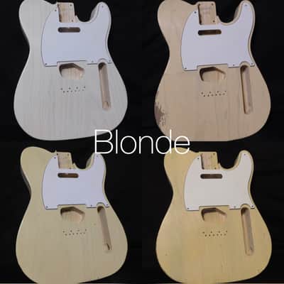 Nitro Lacquer Aged Reliced S-Style or T-Style Vintage Custom Guitar Body image 2