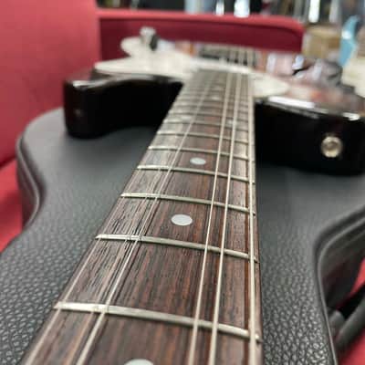 Fernandes TE-3 Thinline T-style Made in Japan 1994 - 3 Tone Sunburst w/ case image 6