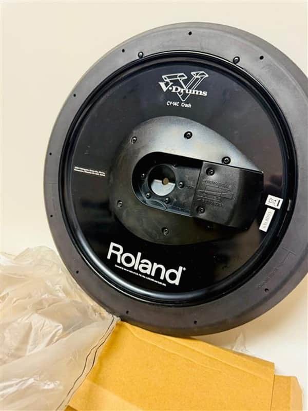 Roland CY-14C 14” Black Back Crash Cymbal CY14 OPEN BOX image 1
