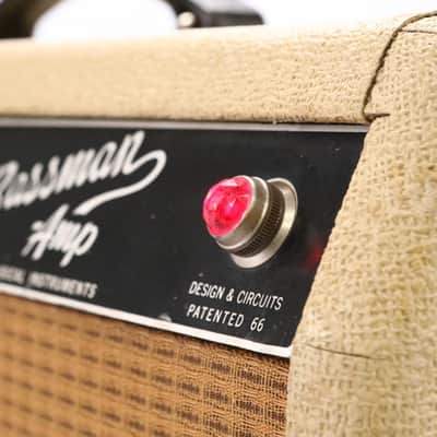 1965 Fender Bassman-Amp Tube Amplifier Head in '63 Blonde Cabinet #50272 image 11