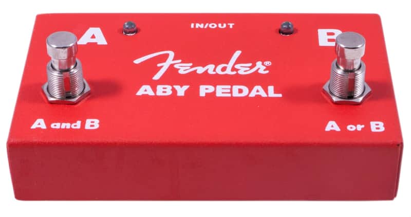FENDER - 2-Switch ABY Pedal Red - 0234506000 image 1