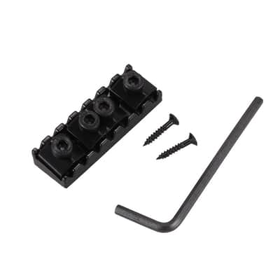 Floyd Rose 7-String Guitar Top mount Design 48mm Locking Nut Black for Floyd Rose String System image 4