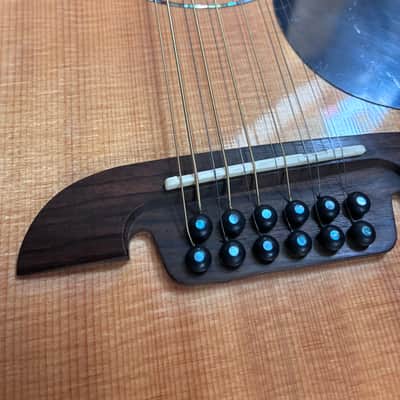Alvarez Artist Series AD60-12 Dreadnought Twelve String Acoustic Guitar Natural image 8