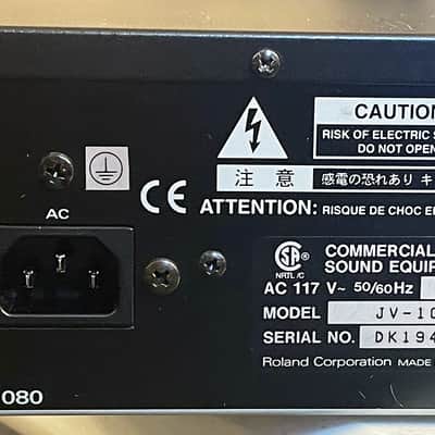 Roland JV-1080 64-Voice Synthesizer Module 1994 - 2001 - Black image 23