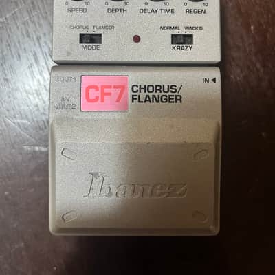 Ibanez CF7 Chorus / Flanger 2000s - Gray image 1