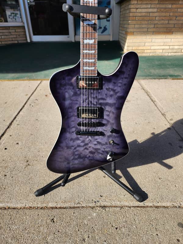ESP LTD Phoenix-1000 See Thru Black Sunburst image 1