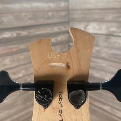 Tobias Toby Standard-IV Bass Guitar Ebony EBD4EBH1 (0107) image 11