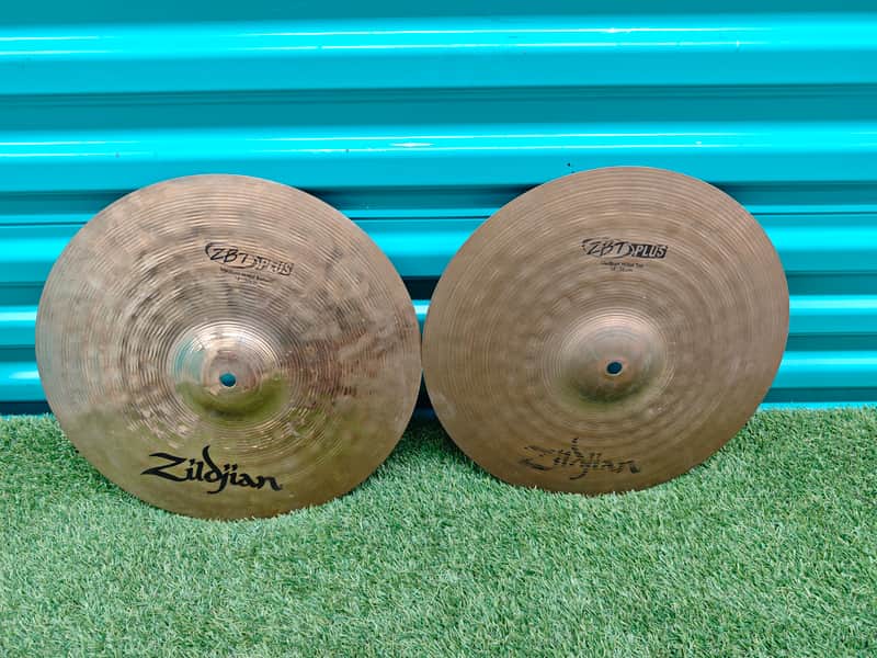 ⚡️Zildjian ZBT Plus 14” Hi-Hat Cymbal Pair 1021/1191gr⚡️ image 1