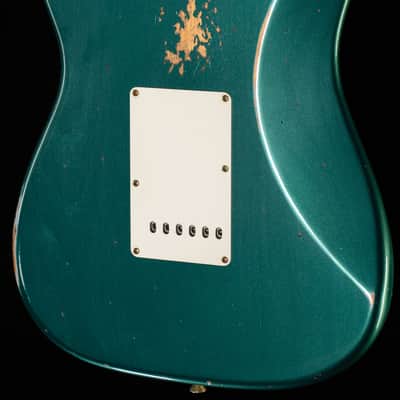 Fender Custom Shop Willcutt True '62 Stratocaster Relic Sherwood Green Metallic '59 C (028) image 2