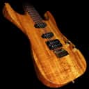 Used 1999 Fender Custom Shop Masterbuilt Jason Davis Koa Showmaster Calendar Electric Guitar