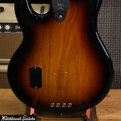 Ernie Ball Music Man Retro '70s StingRay Special 4 String Vintage Sunburst image 5
