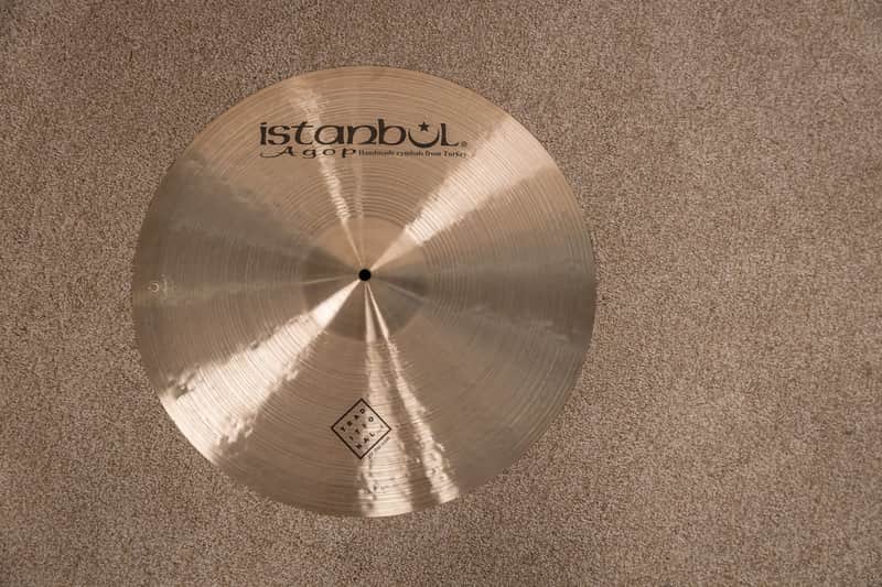 Istanbul Agop 20" Traditional Thin Crash Cymbal 1647g image 1