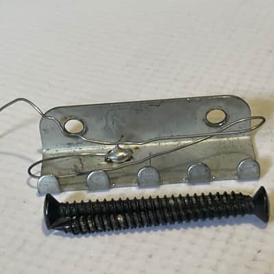 1980's Kramer Model Guitars Black Floyd Rose II Licensed Tremolo Guitar Bridge image 2