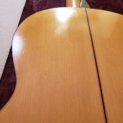 Anselmo Solar Gonzalez Anselmo Solar Gonzalez flamenco guitar - Santos Hernandez/Marcelo Barbero style 1964 - Top: German spruce with new golpe plates. Sides and Back: Cypress Neck: Mahogany Fingerboard: Ebony image 22