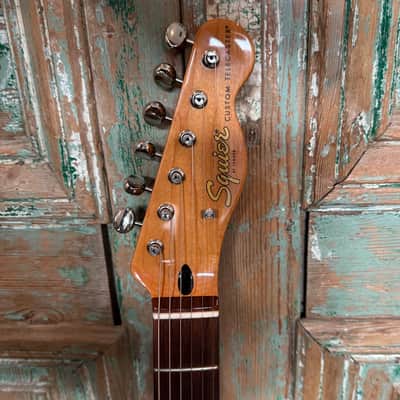 Squier Classic Vibe '60s Telecaster Custom SH Bigsby 2025 - Aztec Gold image 6