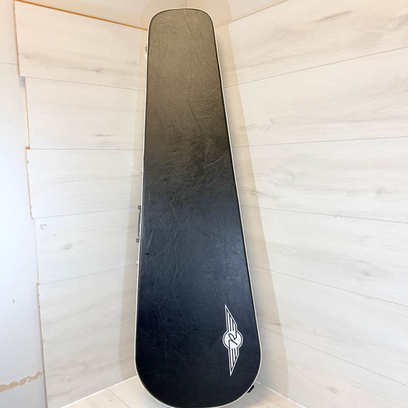 Reverend Two-Tone Bass Hard Case by TKL - Black/White - Fits Most Reverend Bass Models image 1