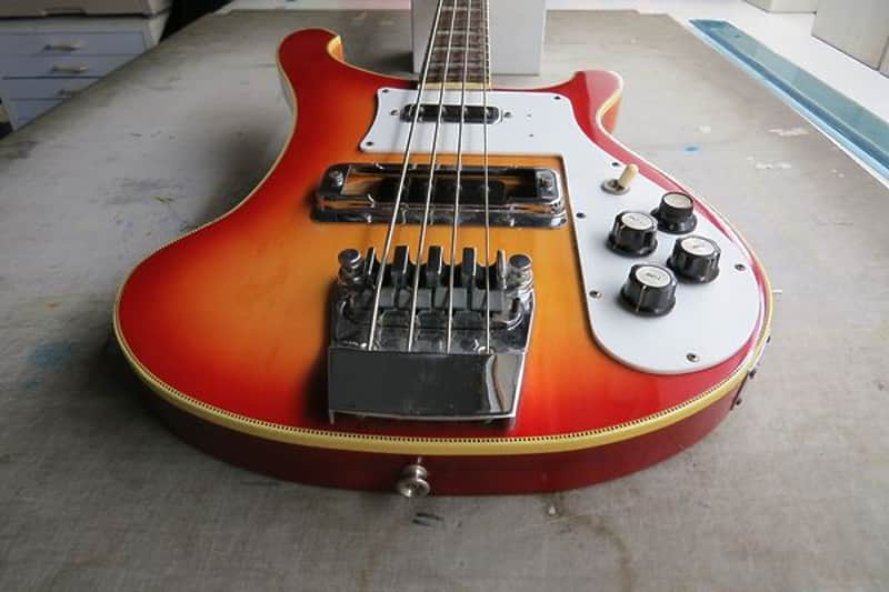 Ibanez Rickenbacker 4001 copy 1974 - fireburst image 1