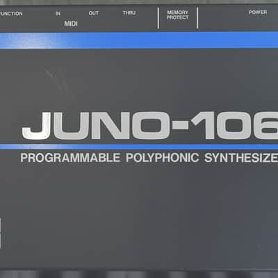 Roland JUNO-106 Programmable Polyphonic Synthesizer in Excellent condition image 7