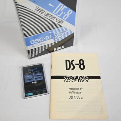 Korg DSC-01 Ultra Rare Card for the DS-8 & 707 *Bo Tomlyn*
