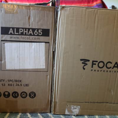 Focal Alpha 65 Active Monitor (Pair) FOR PARTS OR REPAIR image 11