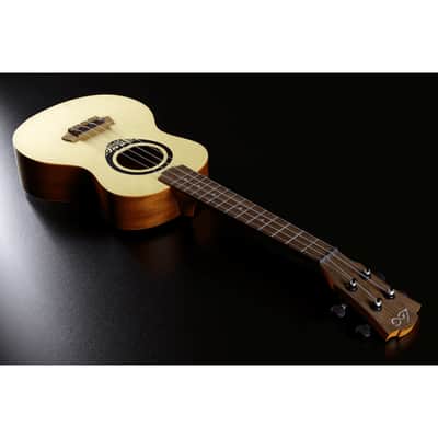 LAG Tenor Slim Arched Back Ukulele With Case image 6