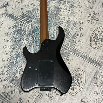 Cort SPACEG6TRSGLV Headless Space Okoume Body Roasted Maple & Walnut 5-ply Laminated Neck 6-String Electric Guitar w/Gig Bag image 2