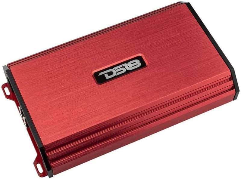 DS18 - S1200.4/RD - Full-Range 4-Channel 1200 Watt Class-AB Amplifier - Red image 1