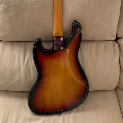 Fender Jazz bass 1967-1969 Sunburst image 5