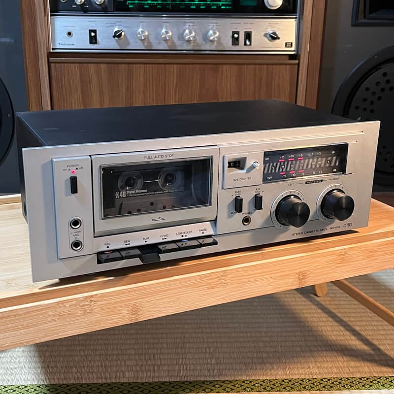 Otto RD-1010 by Sanyo Vintage Cassette Deck | Cleaned & Restored | Fully Working image 1