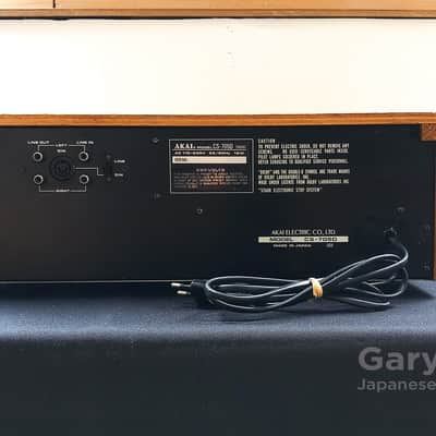 Akai CS-705D 2-Head Stereo Cassette Deck CS 705 D Japan 1976 image 6