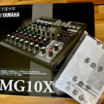 Yamaha MG10X-CV 10-Channel Mixer with Effects 2022 - Present - Black image 2