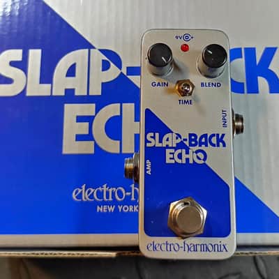 Electro-Harmonix Slap-Back Echo Reissue 2023 - Present - Silver / Blue Delay