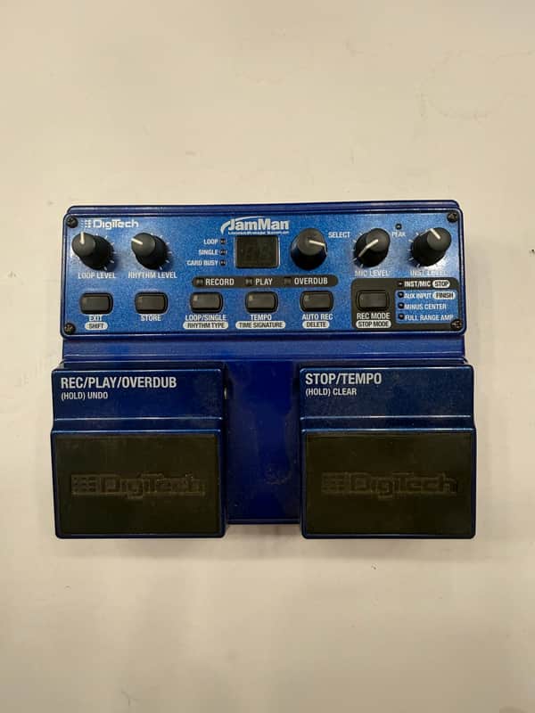 Digitech JML Jamman Looper / Phrase Sampler Guitar Effect Pedal + Power Supply image 1