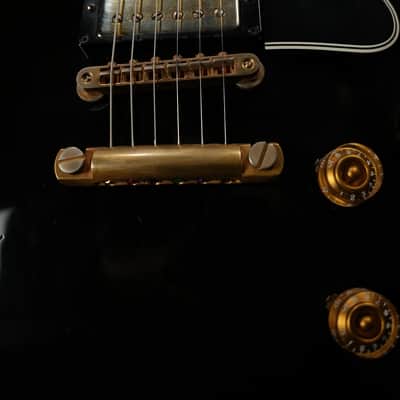 Gibson Custom Shop Historic Collection 2-Pickup '57 Les Paul Custom Black Beauty Reissue 2000 Ebony image 7