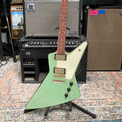 Brad Whitford’s Aerosmith, Gibson Explorer "Guitar Hero Prop" Authenticated! (#174) Sea Foam Green image 1