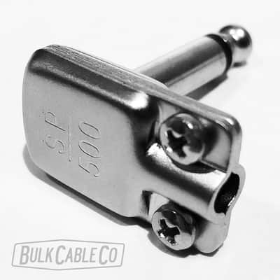 8 Pack - 10" Mogami 2319 Patch Cable - SquarePlug SP500 / SPS5 - Right Angle To Straight Connectors image 16