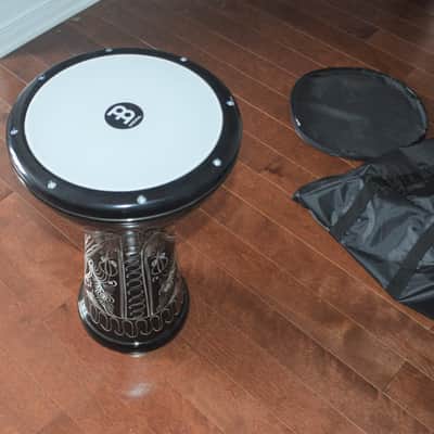 Meinl Percussion HE-3218 Bass Aluminum Doumbek, Hand-Engraved-mint++ in box image 12